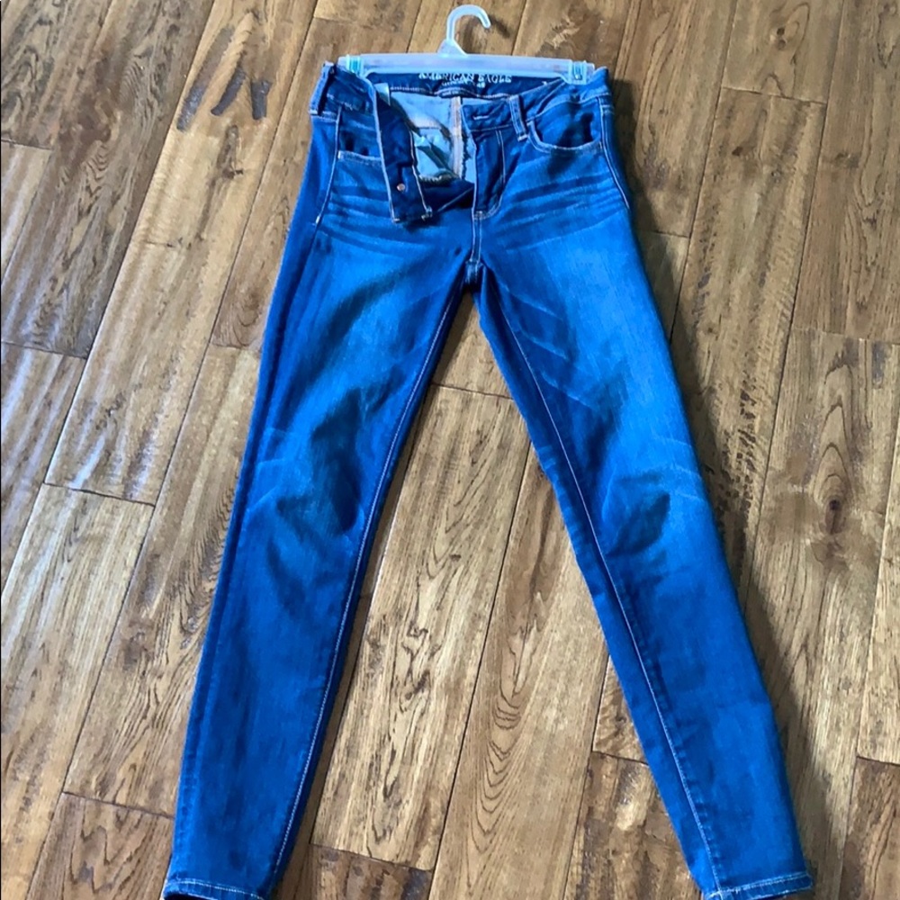 American Eagle Dark Blue Jeans